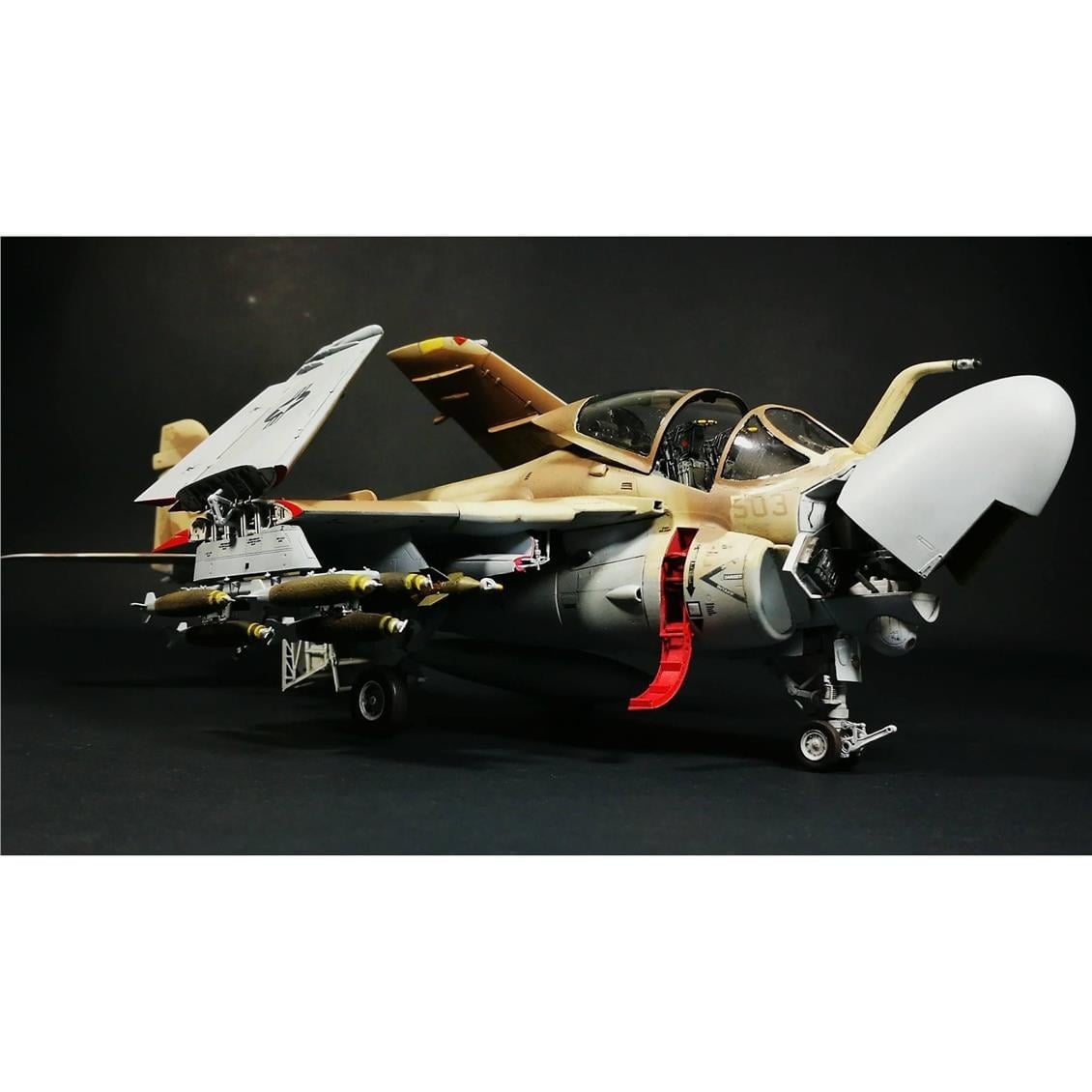 HobbyBoss 81710 1/48 Ölçek, A-6E TRAM Intruder, Savaş Uçağı, Plastik Model Kiti