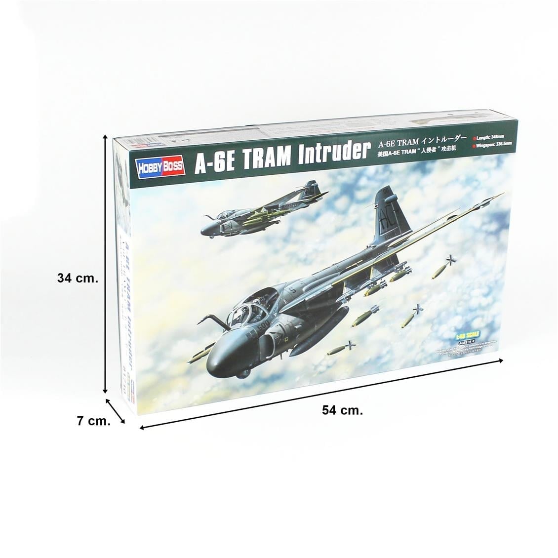 HobbyBoss 81710 1/48 Ölçek, A-6E TRAM Intruder, Savaş Uçağı, Plastik Model Kiti