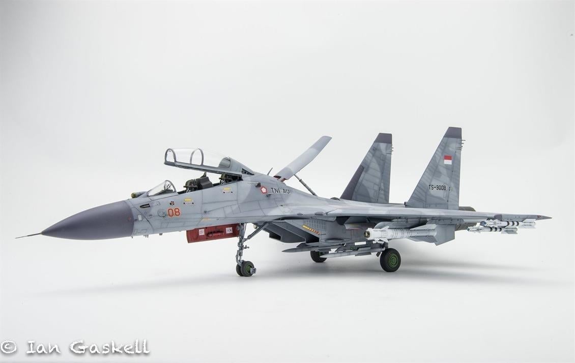 HobbyBoss 81714 1/48 Ölçek, Su-30MKK Flanker G, Savaş Uçağı, Plastik Model Kiti