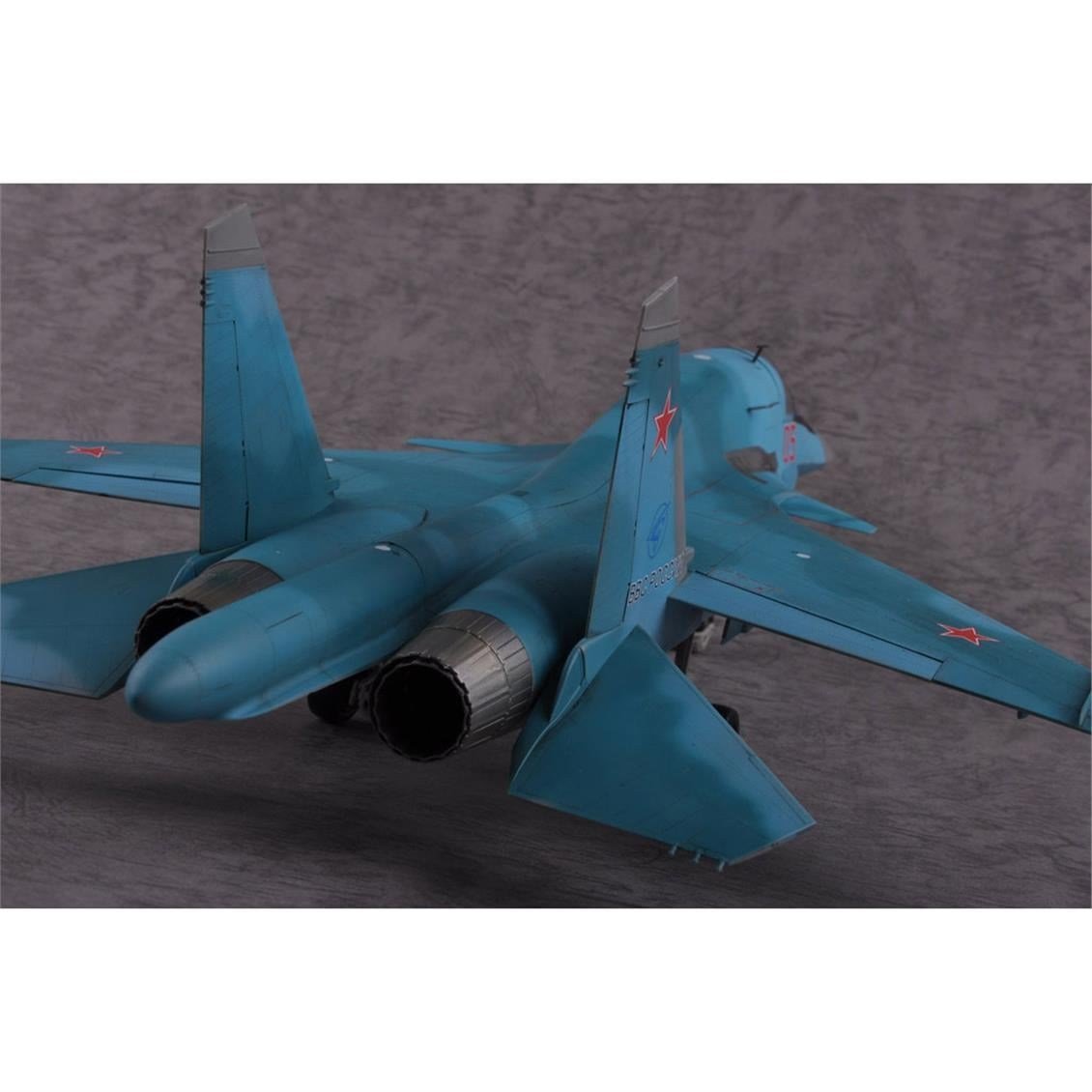 HobbyBoss 81756 1/48 Ölçek, Russian Su-34 Fullback, Fighter-Bomber Savaş Uçağı, Plastik Model Kiti