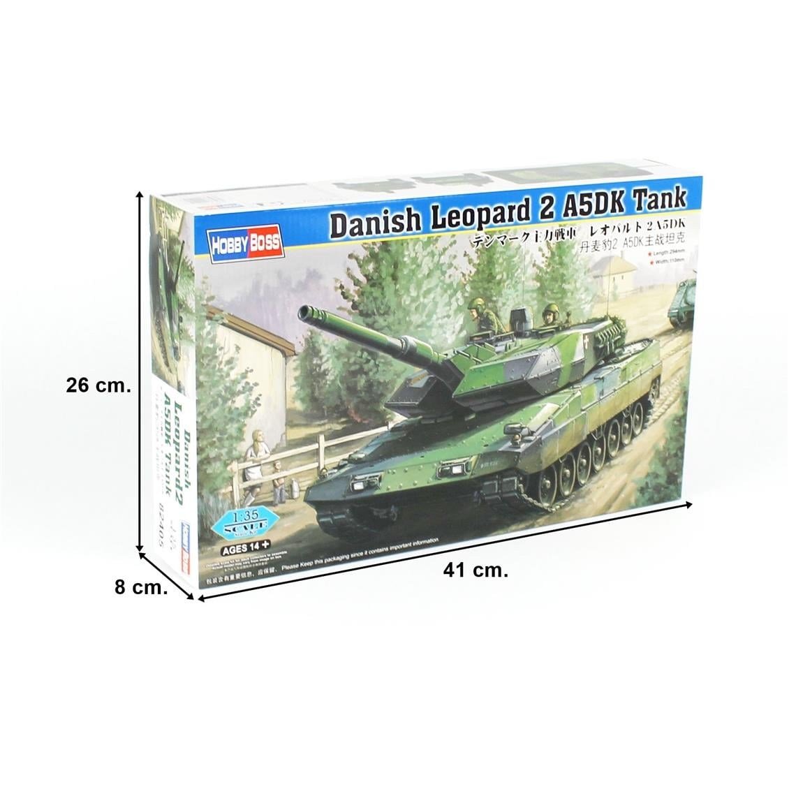 HobbyBoss 82405 1/35 Ölçek, Danish Leopard 2A5DK Tank, Plastik Model Kiti