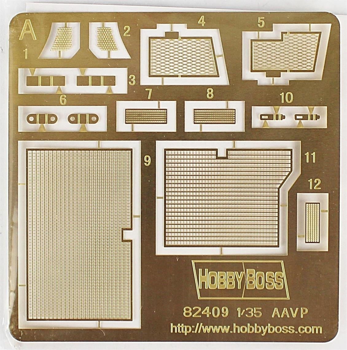 Hobbyboss 82410 1/35 Ölçek, AAVP-7A1 Amfibi Hücum Aracı, Plastik Model Kiti