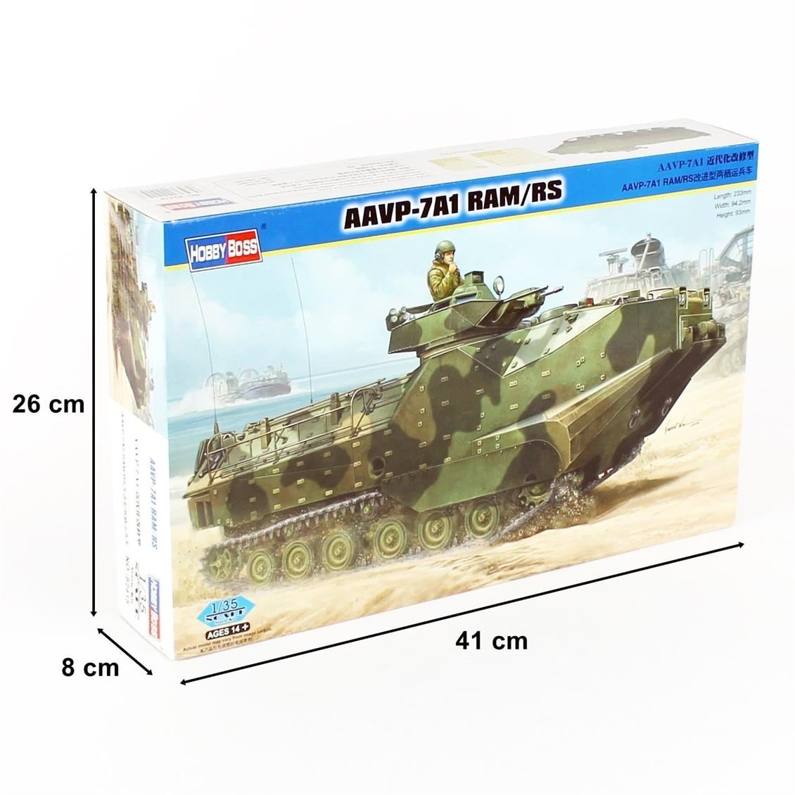 Hobbyboss 82415 1/35 Ölçek, AAVP-7A1 Amfibi Hücum Aracı, Plastik Model Kiti