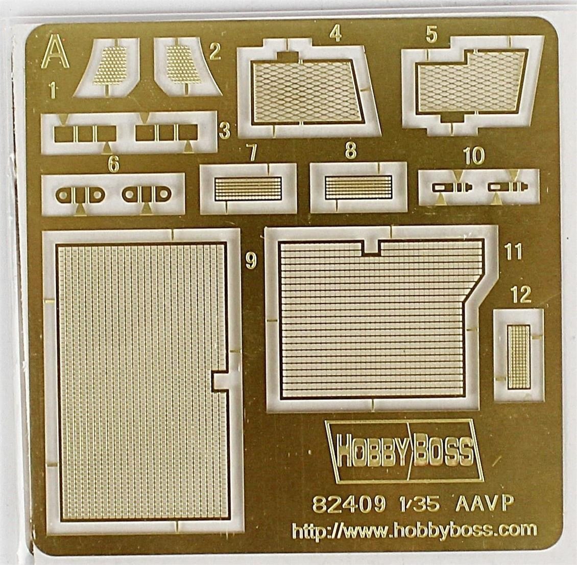 Hobbyboss 82417 1/35 Ölçek, AAVR-7A1 Amfibi Hücum Aracı, Plastik Model Kiti