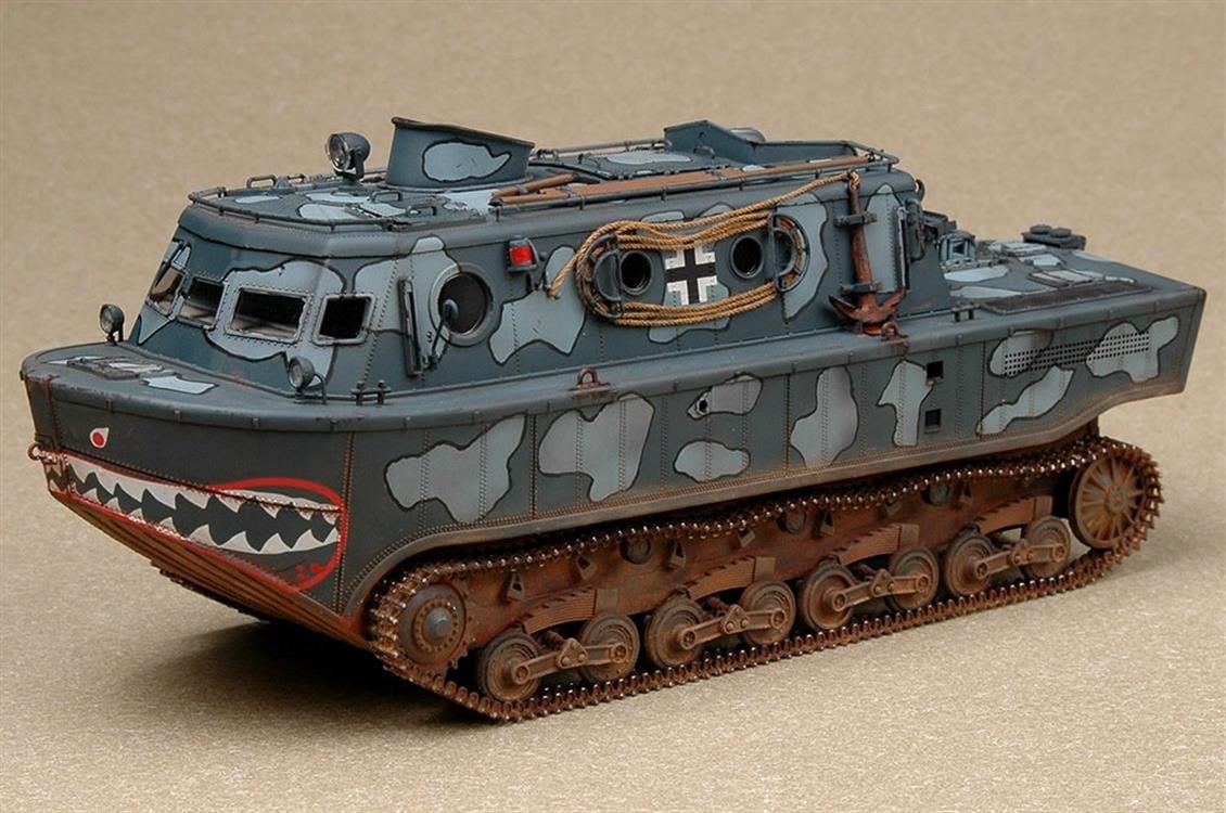Hobbyboss 82433 1/35 Ölçek, LWS Alman Amfibik Çıkarma Aracı, Plastik Model Kiti