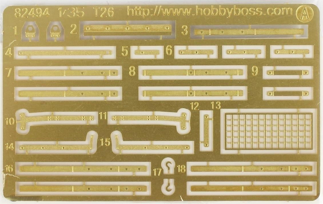 HobbyBoss 82496 1/35 Ölçek, Sovyet T-26 Hafif Piyade Tankı Mod.1935, Plastik Model Kiti