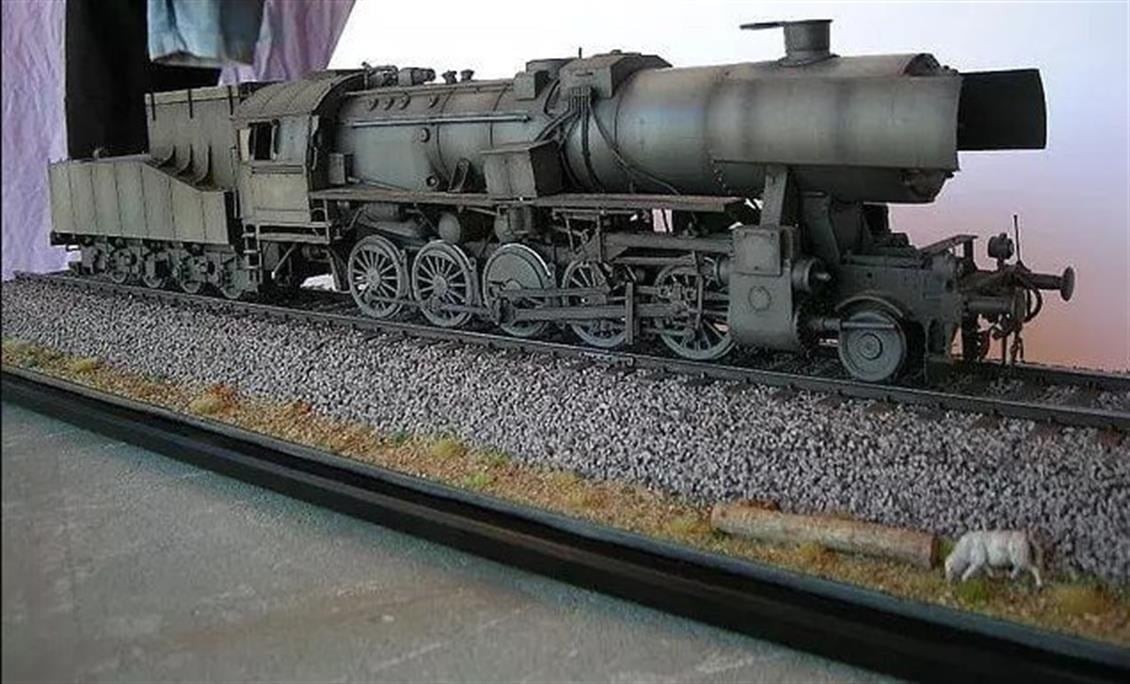 HobbyBoss 82901 1/72 Ölçek, Alman Savaş Lokomotifi BR-52, Plastik Model Kiti