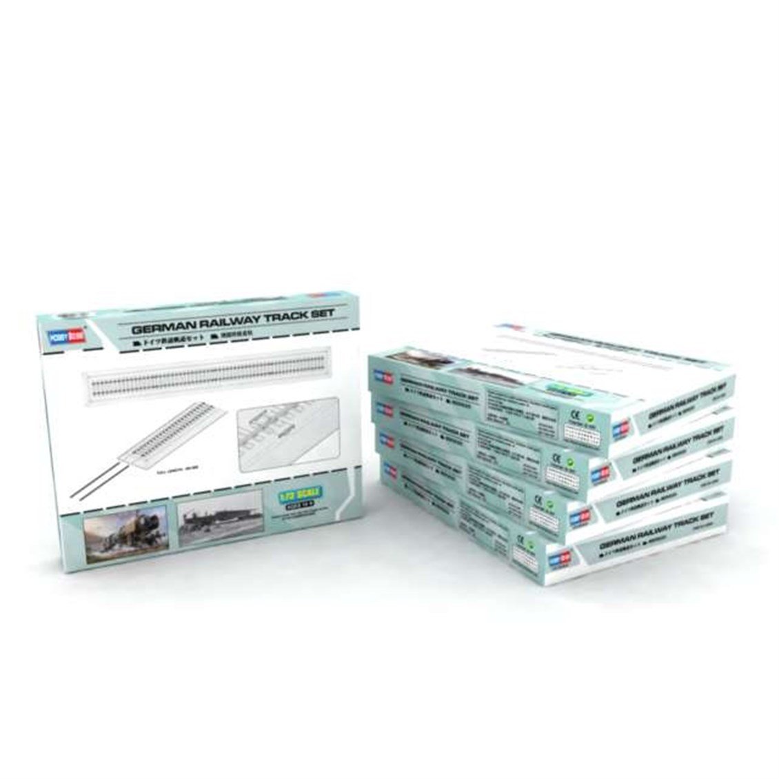 Hobbyboss 82902 1/72 Ölçek, Alman Demiryolu Ray Seti, Plastik Model Kiti