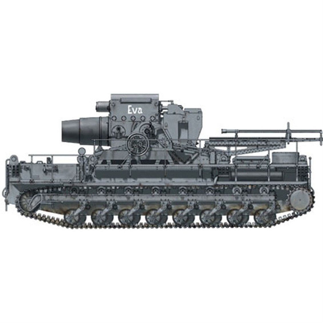 Hobbyboss 82904 1/72 Ölçek, Morser  KARL- Geraet, Plastik Model Kiti