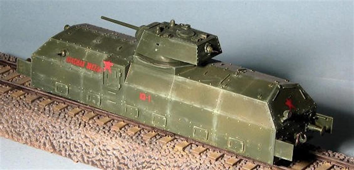 HobbyBoss 82912 1/72 Ölçek, Sovyet Zırhlı Treni , Plastik Model Kiti