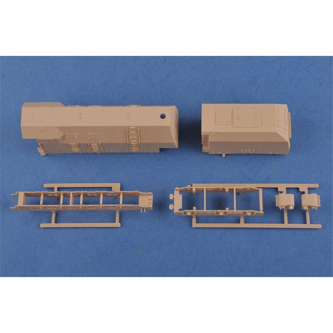 Hobbyboss 82922 1/72 Ölçek, Alman Panzerlok BR57 Zırhlı Lokomotif, Plastik Model Kiti