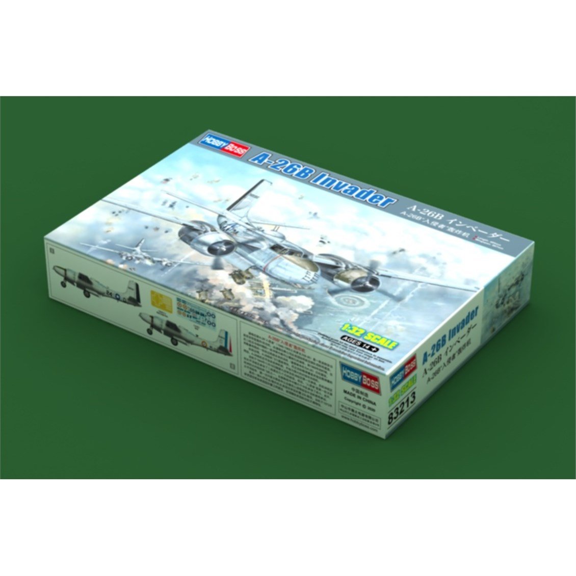 Hobbyboss 83213 1/32 Ölçek, A-26B Invader, Savaş Uçağı Plastik Model Kiti