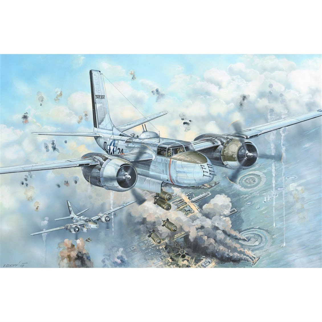 Hobbyboss 83213 1/32 Ölçek, A-26B Invader, Savaş Uçağı Plastik Model Kiti