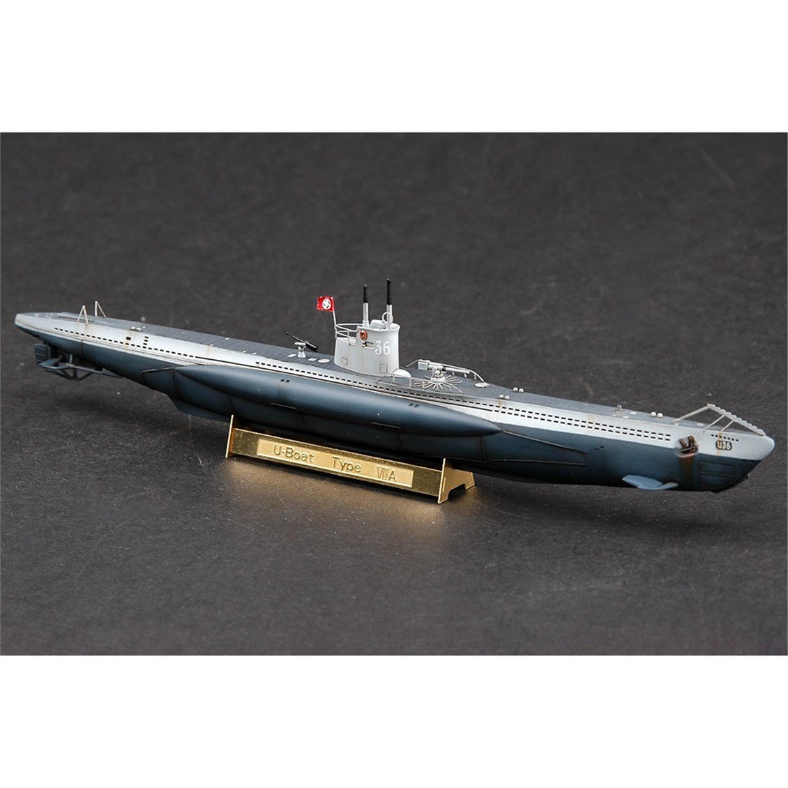 Hobbyboss 83503 1/350 Ölçek, DKM Navy Type VII-A U-Boat Denizaltı, Plastik Model Kiti