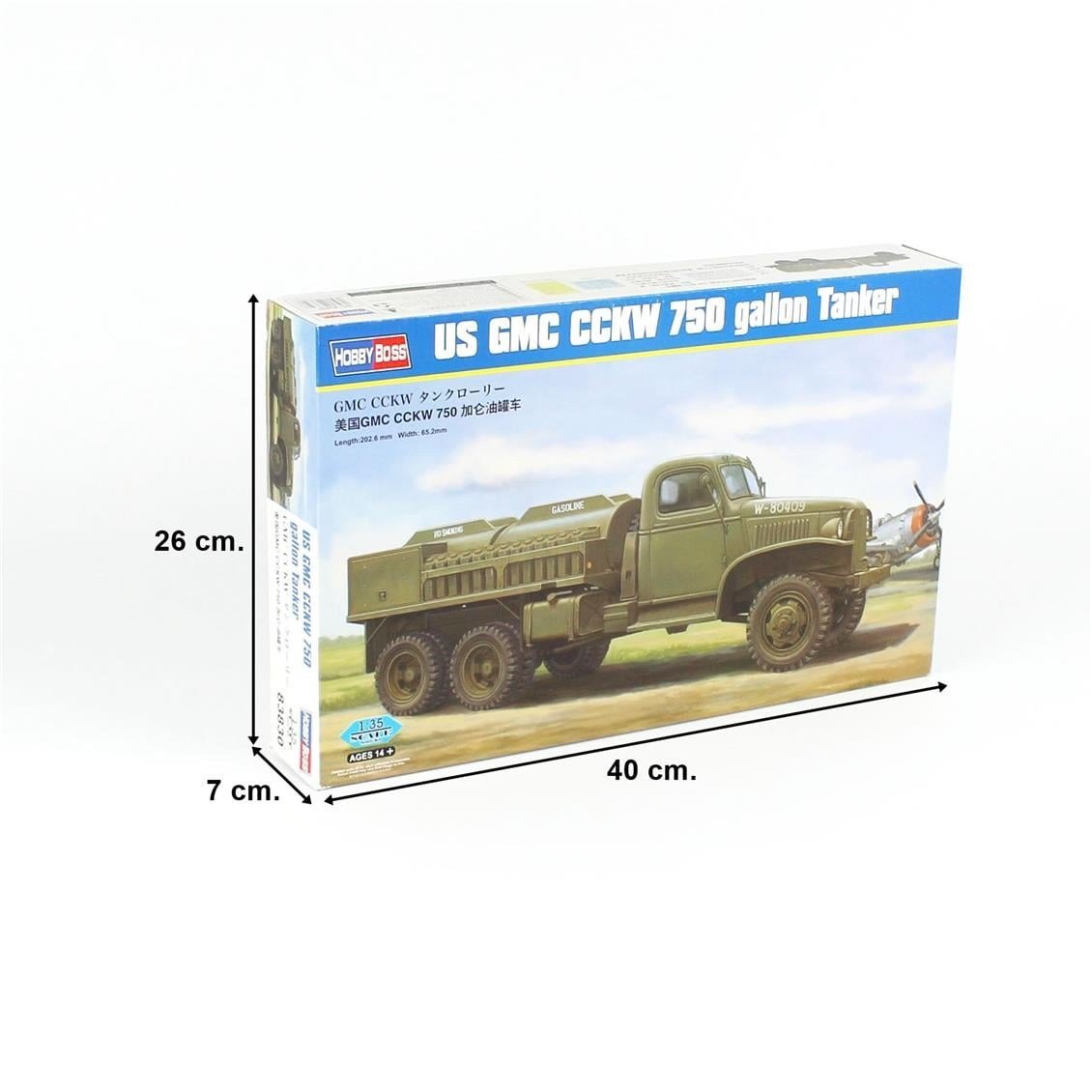 HobbyBoss 83830 1/35 Ölçek, CCKW 750 gallon Tanker, Askeri Kamyon, Plastik Model Kiti