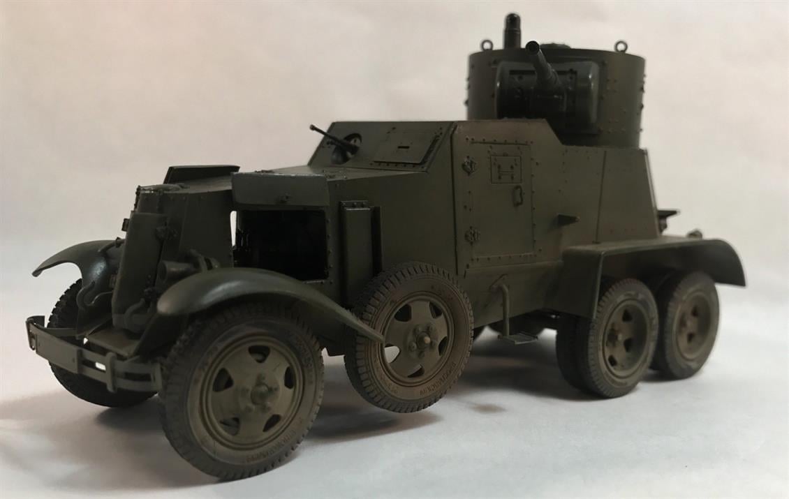 HobbyBoss 83839 1/35 Ölçek, Sovyet Zırhlı otomobili, Plastik Model Kiti