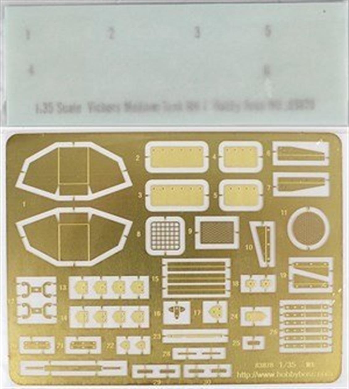 Hobbyboss 83878 1/35 Ölçek, Vickers Mk.1 Tankı, Plastik Model Kiti