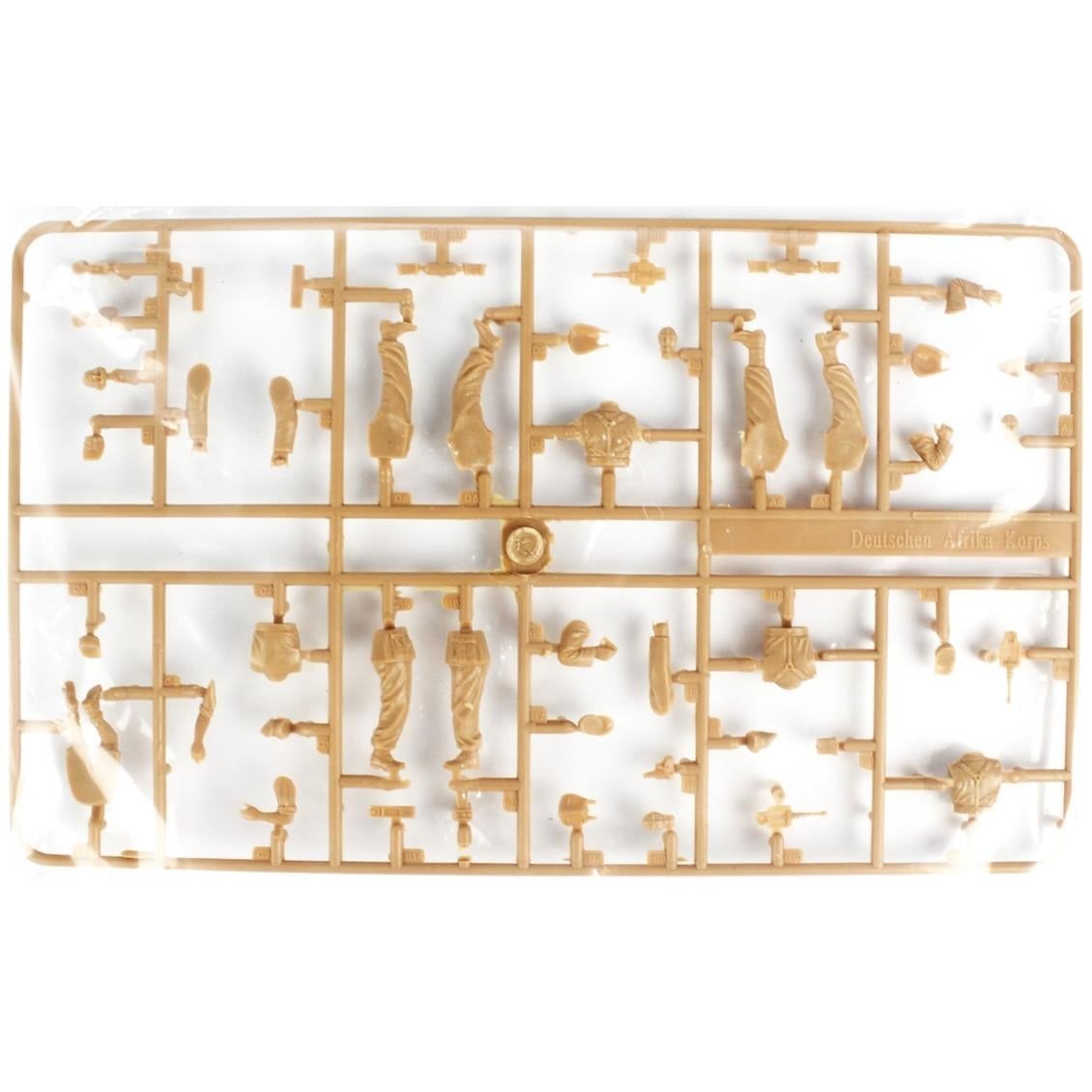 HobbyBoss 84410 1/35 Ölçek, Alman (DAK) Afrika Askerleri, Plastik Figür Kiti