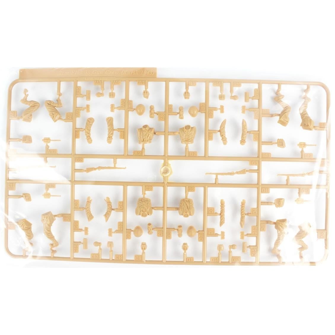 HobbyBoss 84418 1/35 Ölçek, Alman 20mm Flak 38 Topçuları, Plastik Figür Kiti