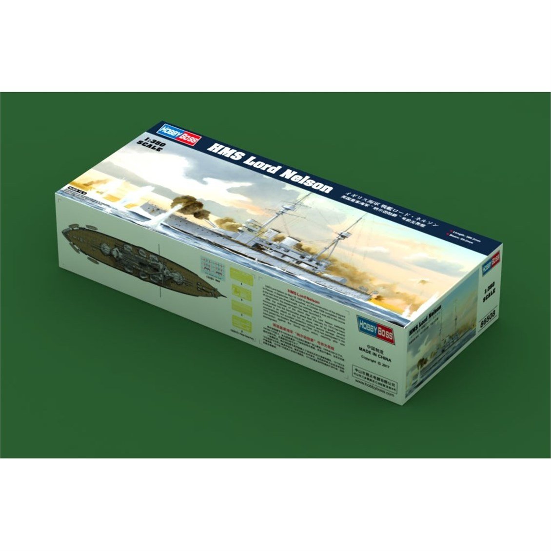 Hobbyboss 86508 1/350 Ölçek, HMS Lord Nelson Savaş Gemisi, Plastik Model Kiti