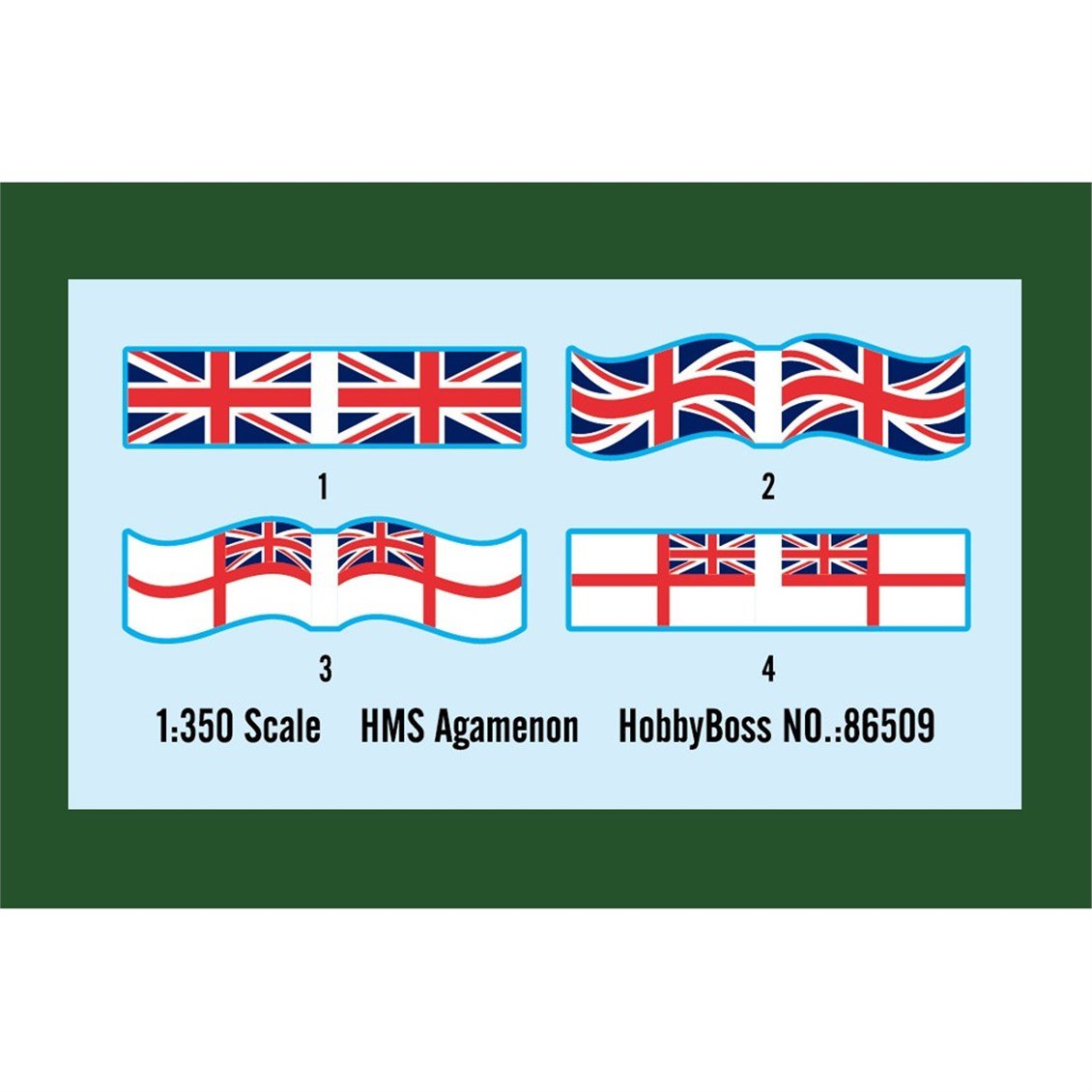 Hobbyboss 86509 1/350 Ölçek, HMS Agamenon Savaş Gemisi, Plastik Model Kiti