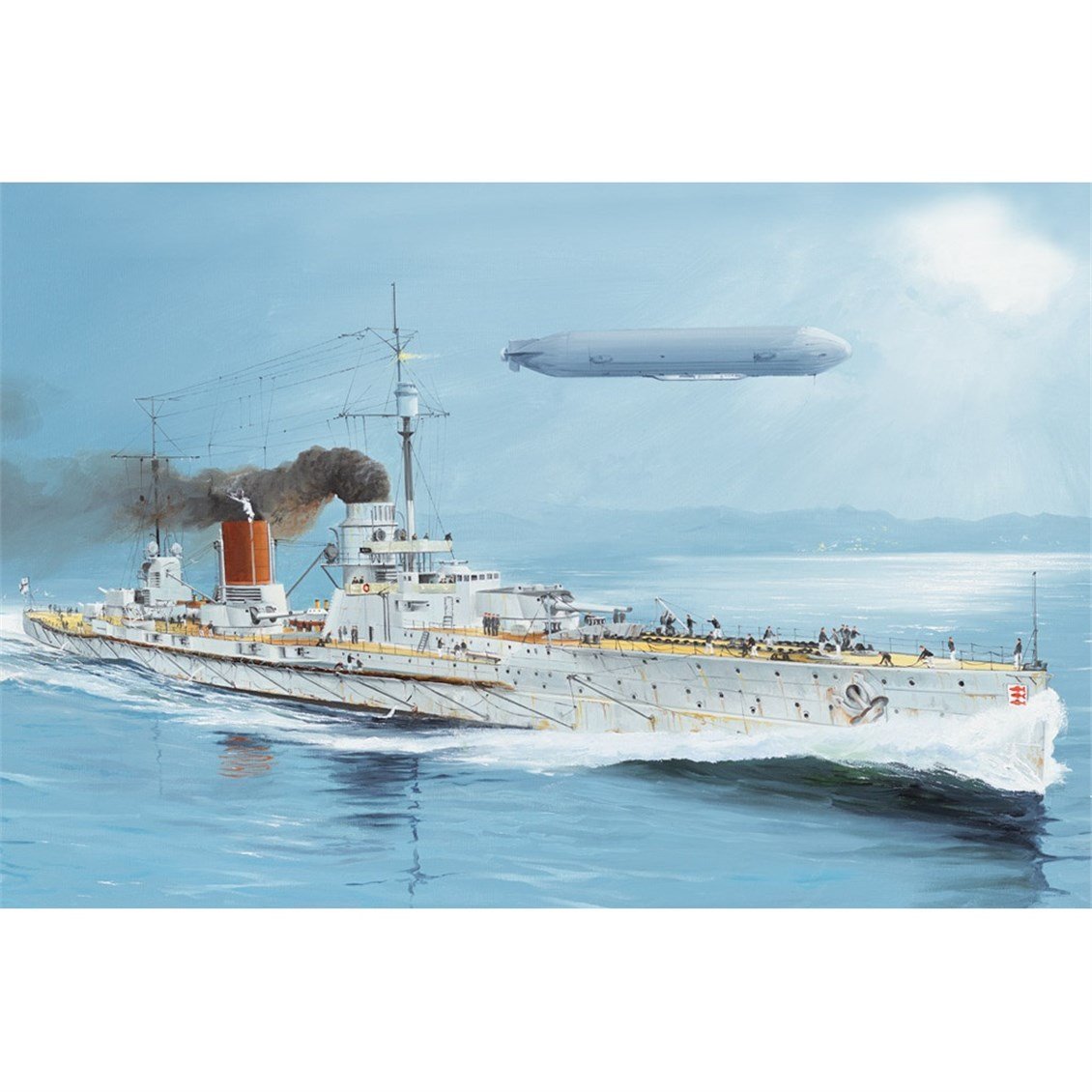 Hobbyboss 86510 1/350 Ölçek, SMS Seydlitz Savaş Gemisi, Plastik Model Kiti