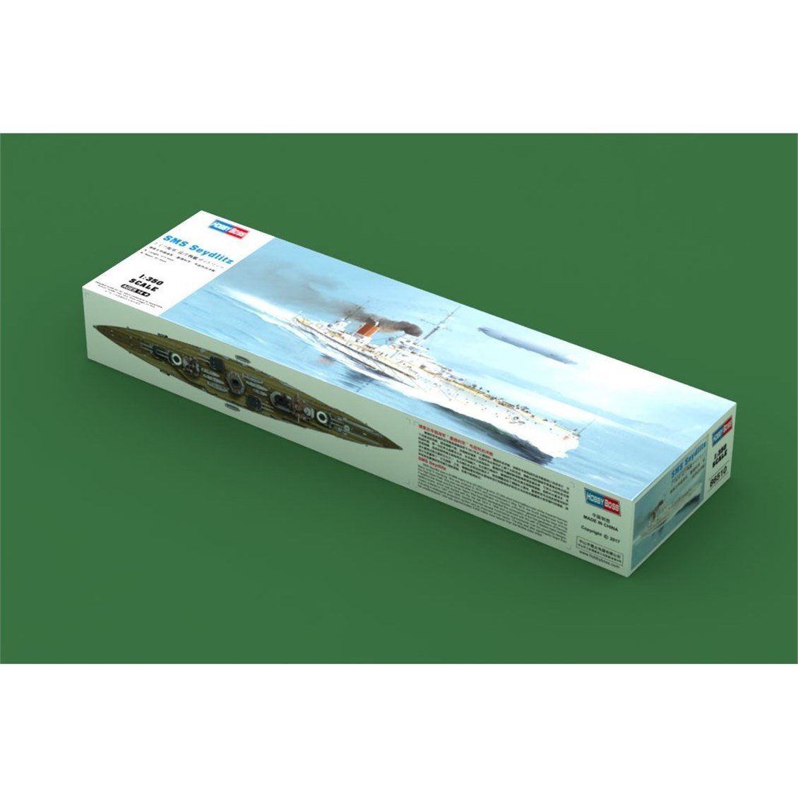 Hobbyboss 86510 1/350 Ölçek, SMS Seydlitz Savaş Gemisi, Plastik Model Kiti