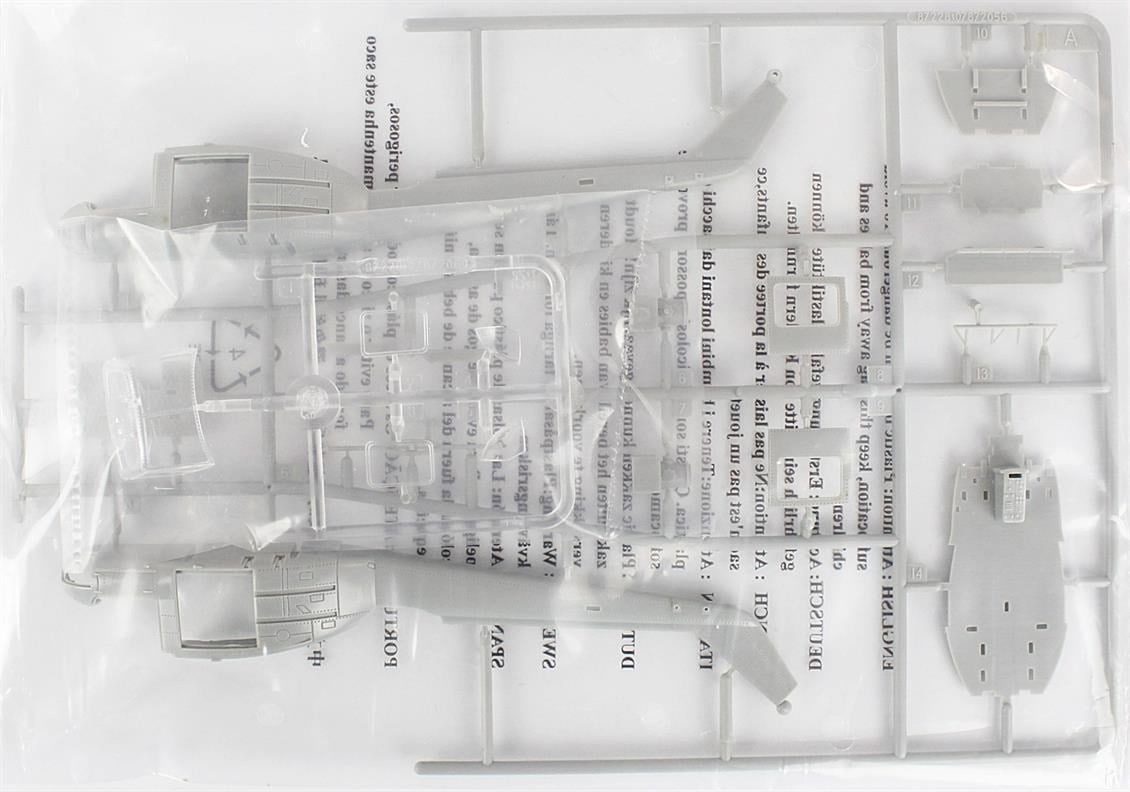 HobbyBoss 87228 1/72 Ölçek, UH-1B Huey Helikopteri , Plastik Model Kiti