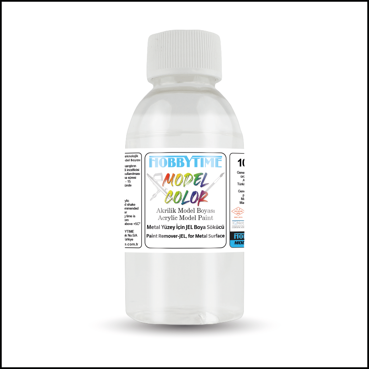 Hobbytime 563 100 ml. Metal Yüzey İçin JEL Boya Sökücü (Paint Remover-JEL, for Metal Surface)