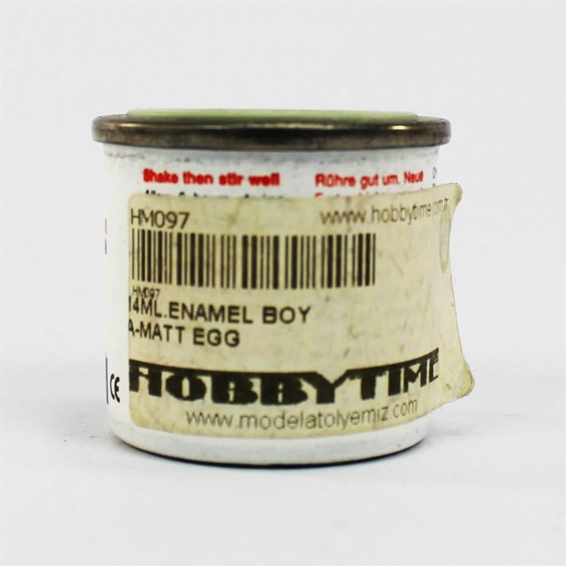 Humbrol 97 14Ml.Enamel Boya-Matt Eggshell
