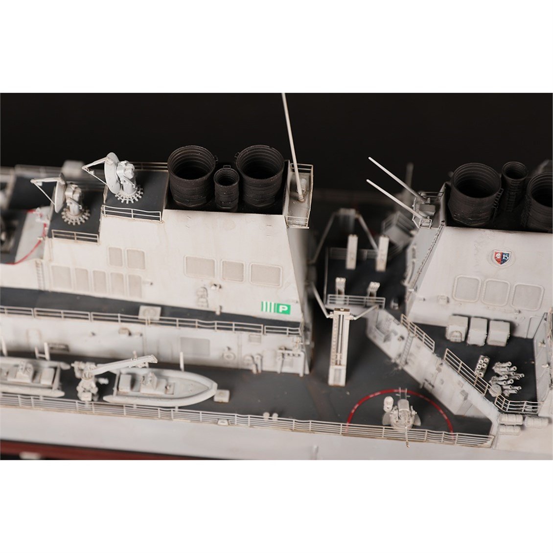 I Love Kit 62007 1/200 Ölçek, USS Curtis Wilbur DDG-54 Savaş Gemisi, Plastik Model Kiti