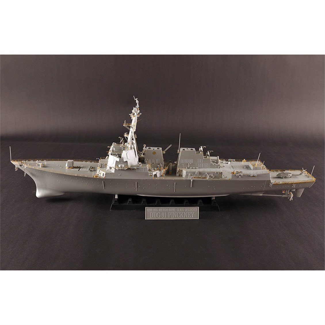 I Love Kit 62010 1/200 Ölçek, USS Pinckney DDG-91 Savaş Gemisi, Plastik Model Kiti