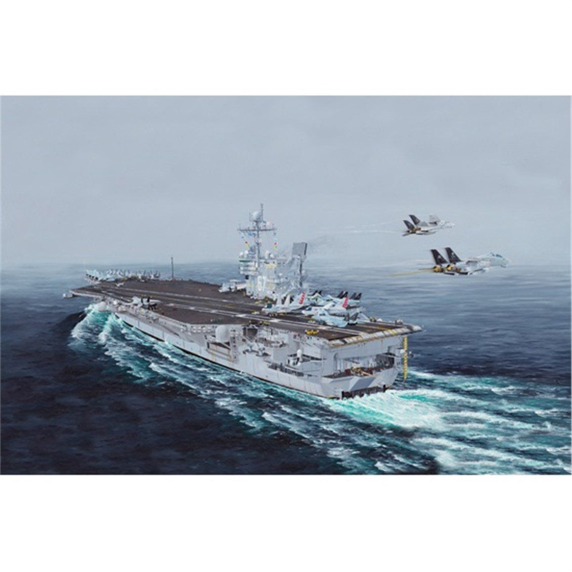 I Love Kit 65306 1/350 Ölçek, USS John F. Kennedy CV-67, Uçak Gemisi Plastik Model Kiti