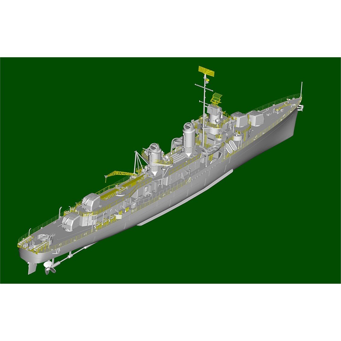 I Love Kit 65308 1/350 Ölçek, USS Stevens DD-479, Savaş Gemisi Plastik Model Kiti