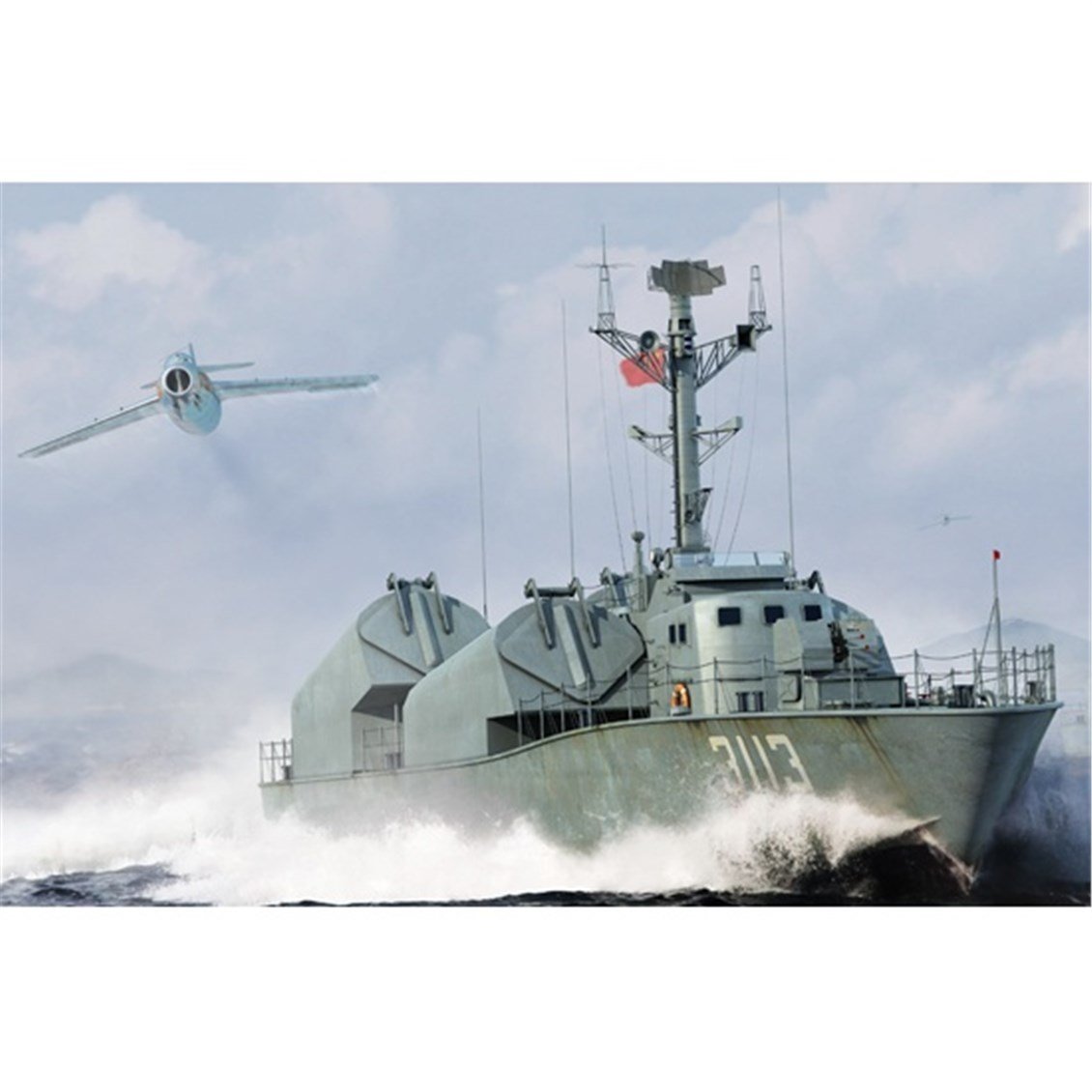 I Love Kit 67203 1/72 Ölçek, Çin Donanması Type 21 Sınıfı Hücumbot, Plastik Model Kiti