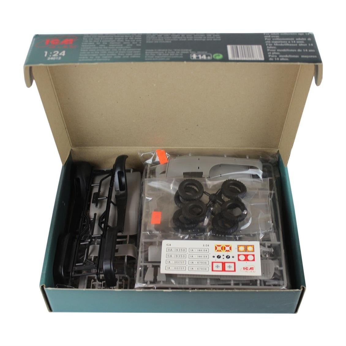 ICM 24012 Scale 1:24-Typ G4 With Open Cover, WWII Germ