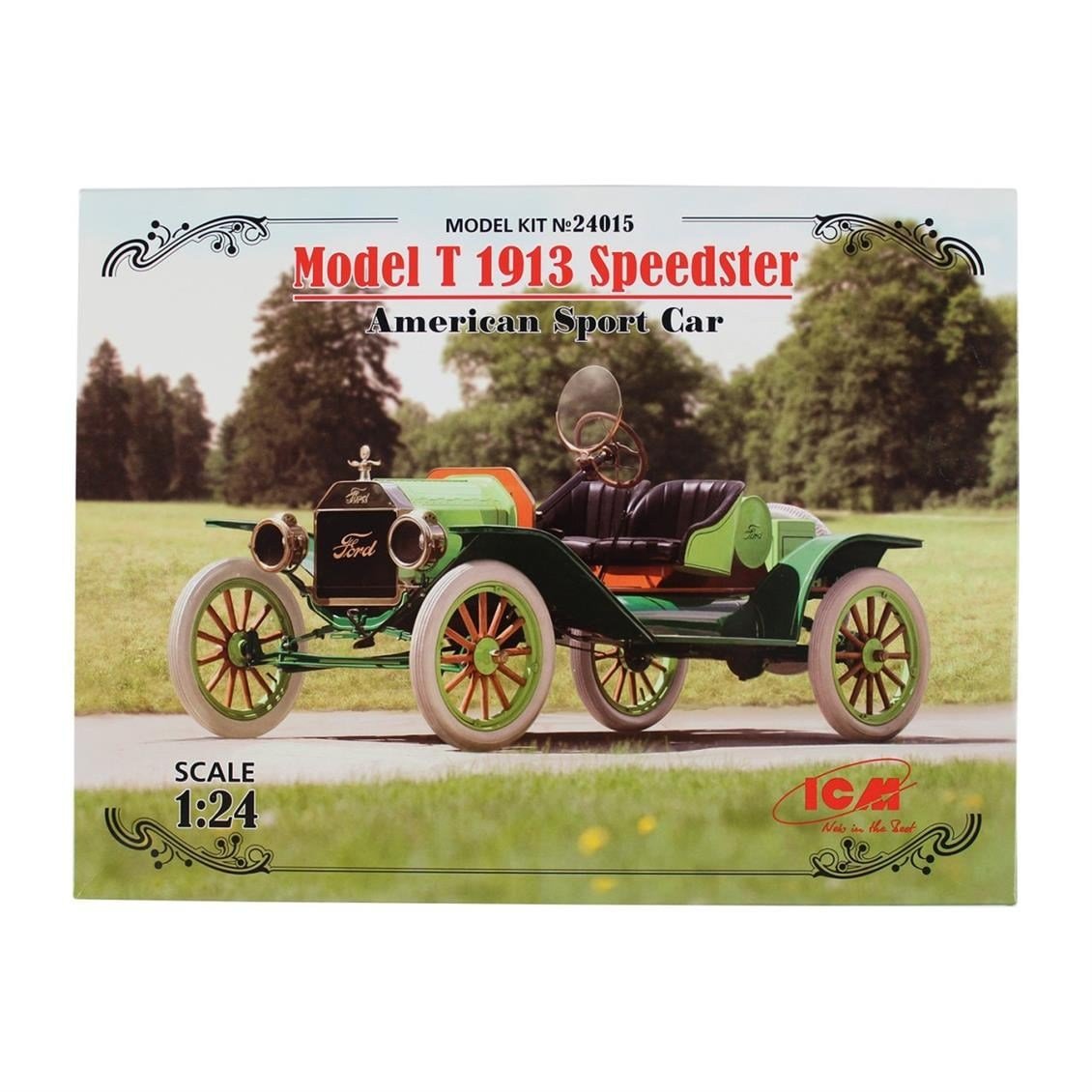 ICM 24015 1/24 Ölçek, Model T 1913 Speedster American Sport C