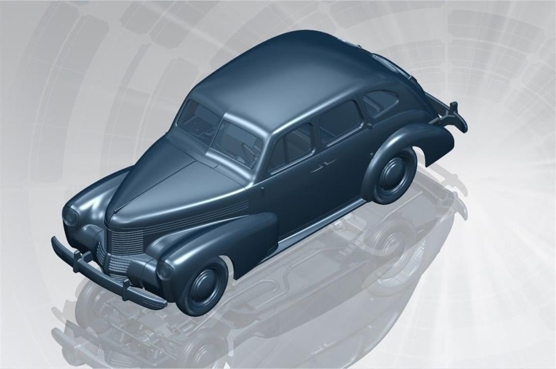 ICM 35475 Kapitän Saloon, WWII German Staff Car