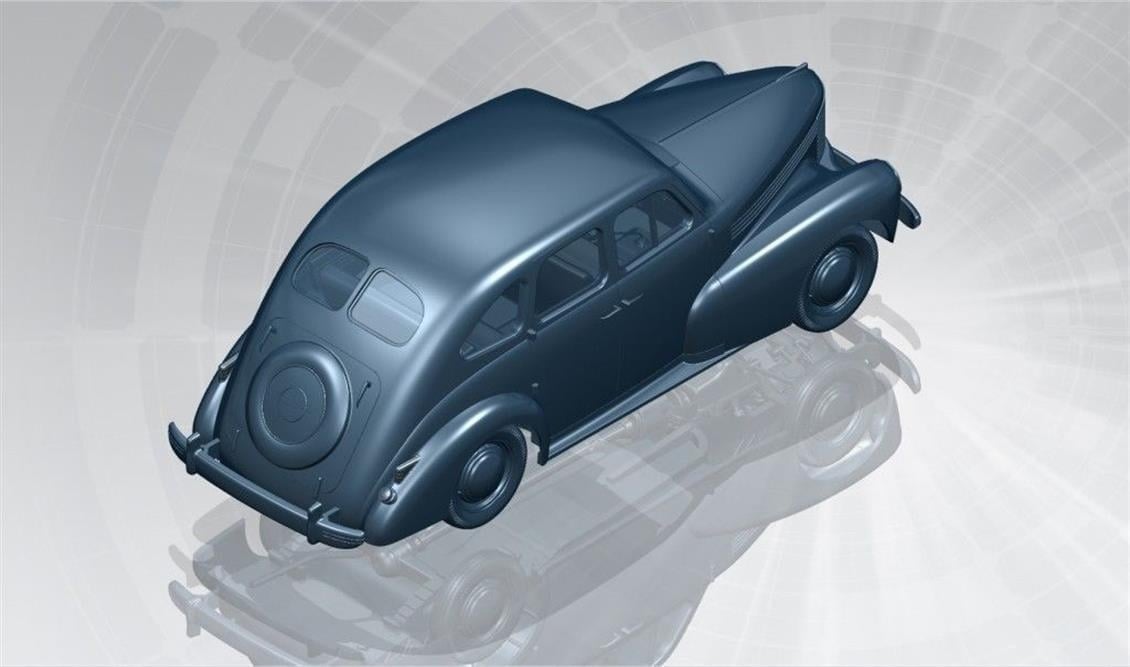 ICM 35475 Kapitän Saloon, WWII German Staff Car