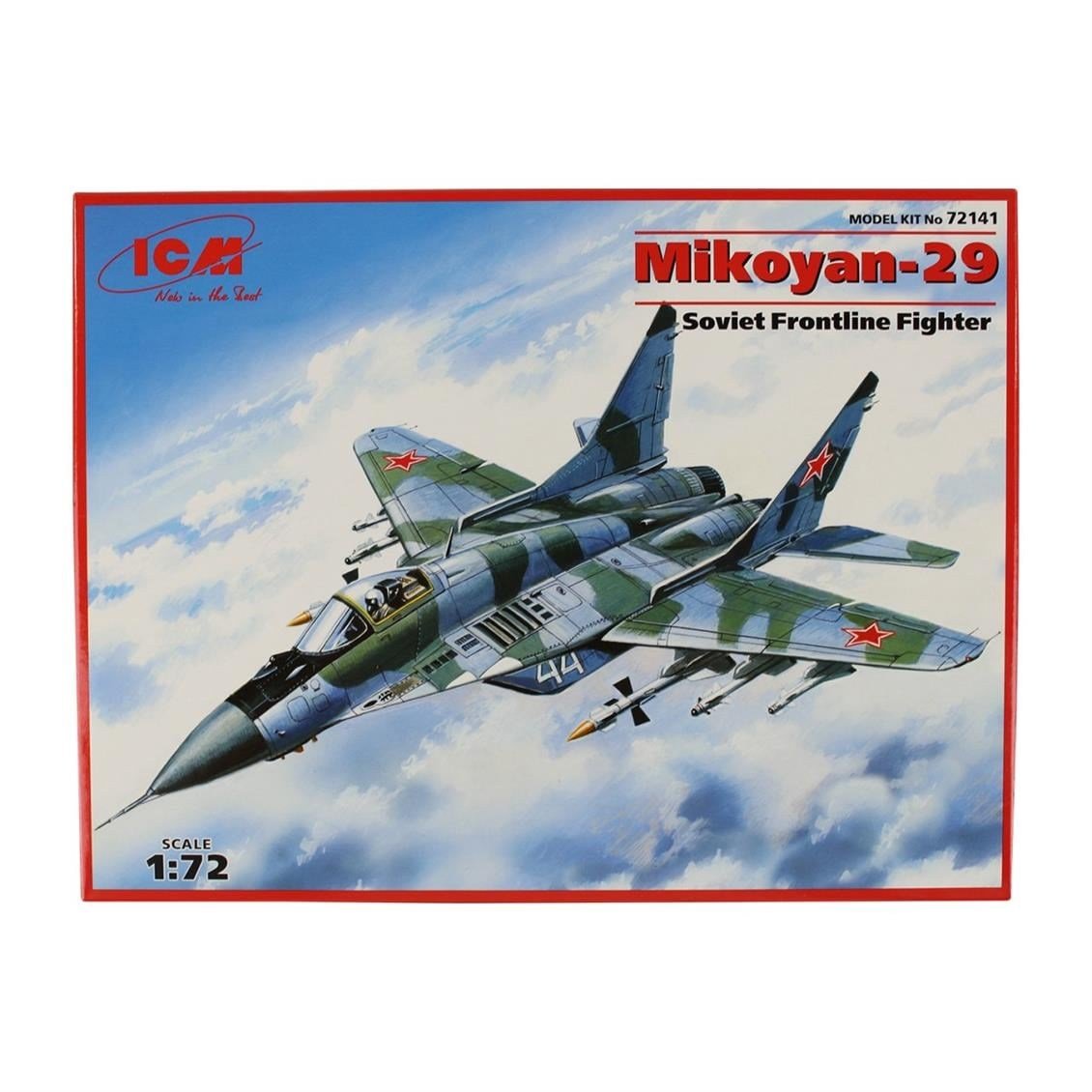 ICM 72141 1/72 Ölçek, Mikoyan29 913 Soviet Frontline Fighter