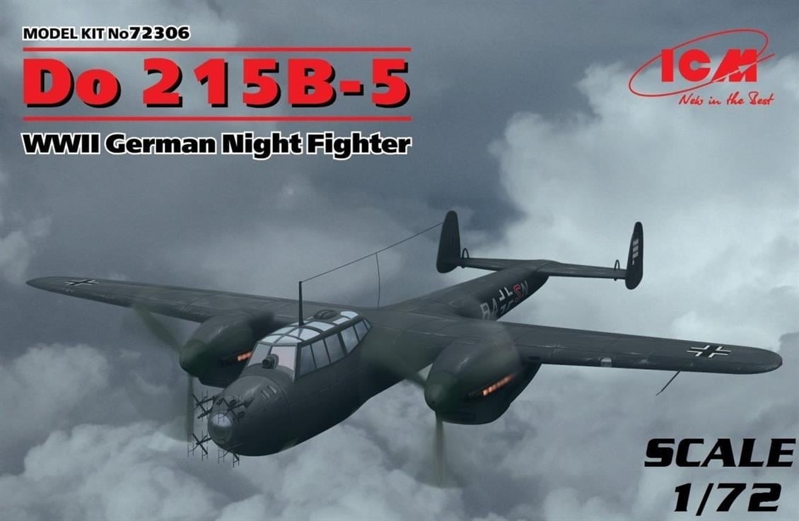 ICM 72306 Do 215B-5, WWII German Night Fighter Do 215B
