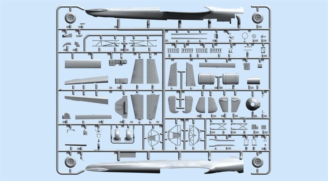 ICM 72307 Do 17Z-7, WWII German Night Fighter Do 17Z-
