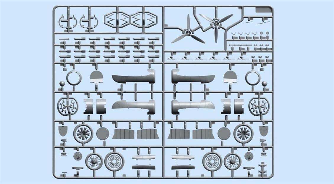 ICM 72307 Do 17Z-7, WWII German Night Fighter Do 17Z-