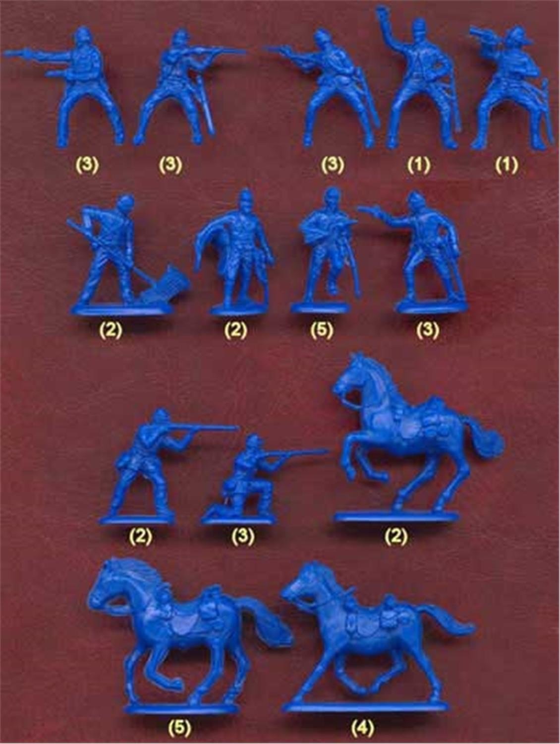 IMEX 503 1/72 Ölçek, Union Cavalry