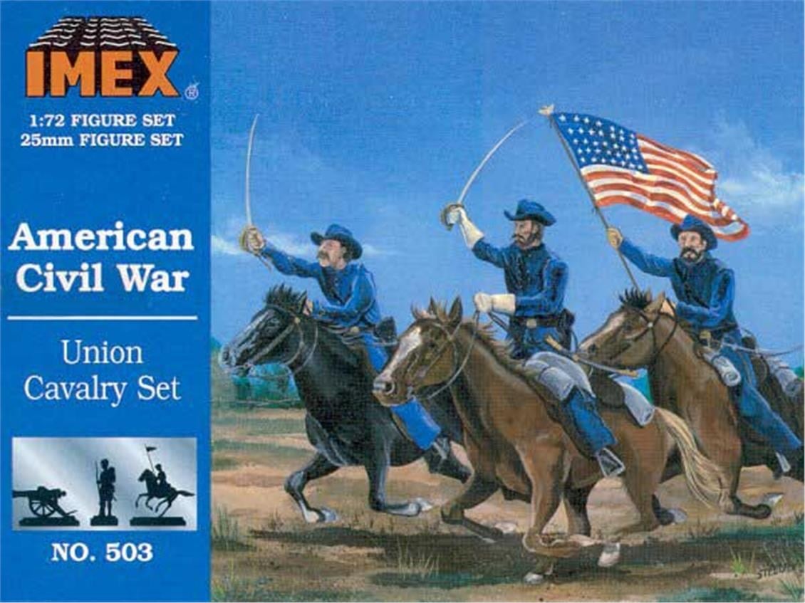 IMEX 503 1/72 Ölçek, Union Cavalry