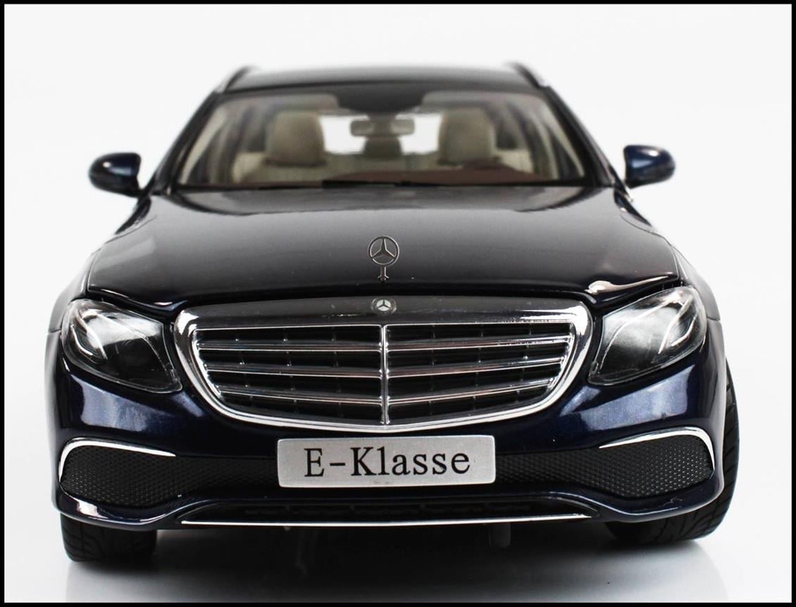 iScale B66960383 1/18 Ölçek, Mercedes Benz E Class T-Model 2016, Cavansit Blue, Sergilemeye Hazır Metal Araba Modeli