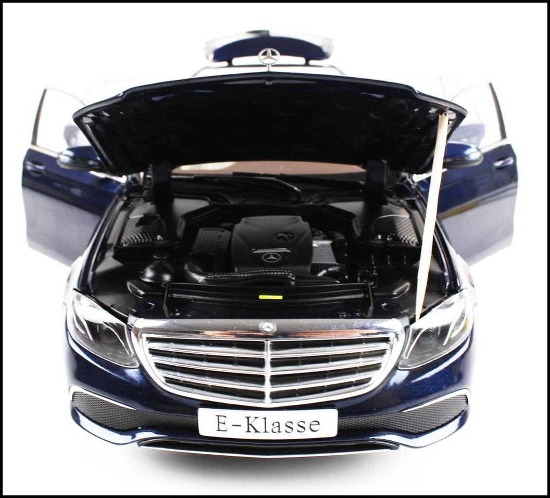 iScale B66960383 1/18 Ölçek, Mercedes Benz E Class T-Model 2016, Cavansit Blue, Sergilemeye Hazır Metal Araba Modeli