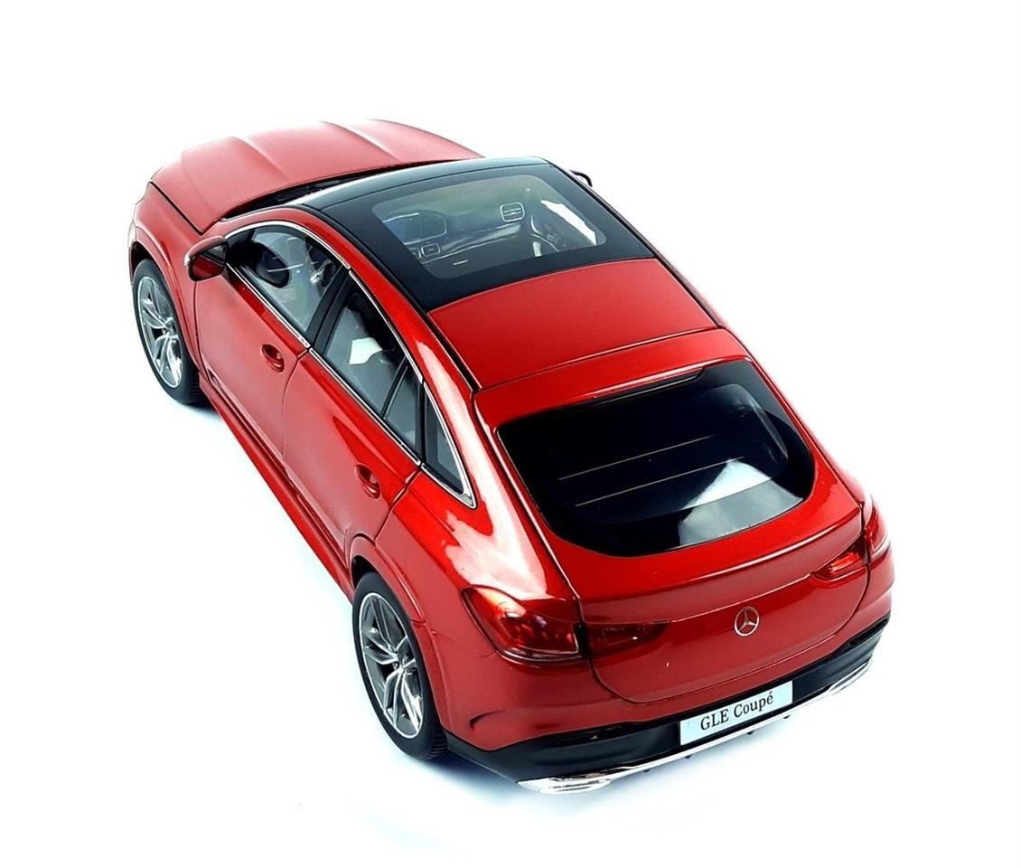 iScale B66960822 1/18 Ölçek, Mercedes Benz (W167) GLE Coupe AMG 2020, Red Metallic, Sergilemeye Hazır Metal Araba Modeli