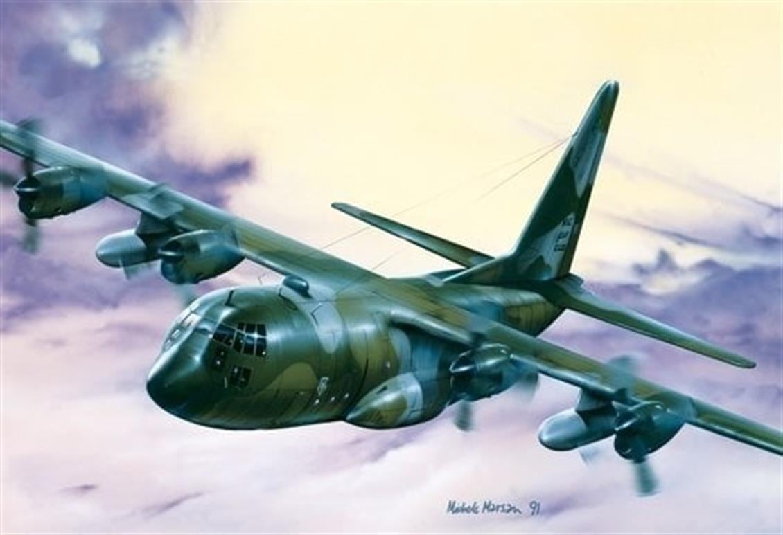 Italeri 0015S 1/72 Ölçek, C-130 Hercules E/H Askeri Uçak, Plastik Model kiti