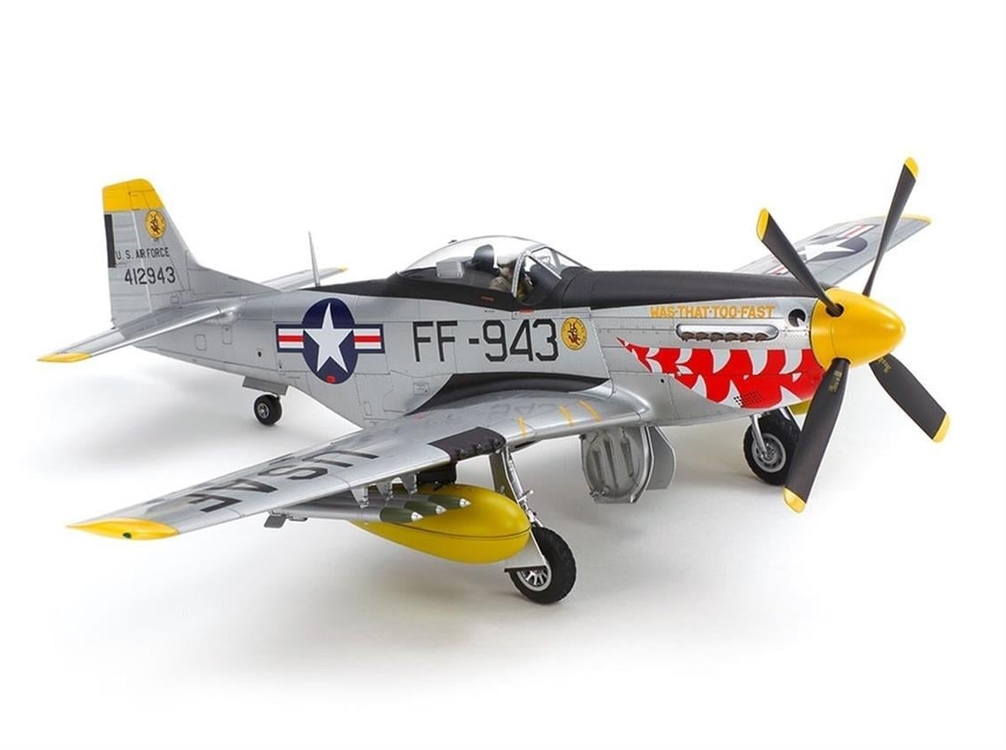 Italeri 0086S 1/72 Ölçek, F-51D Mustang Savaş Uçağı, Plastik Model kiti